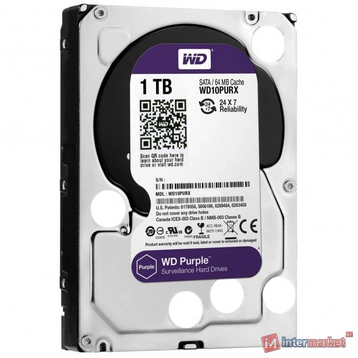 Жесткий диск Dahua WD10PURX HDD 1Tb SATA 6Gb/s 3.5